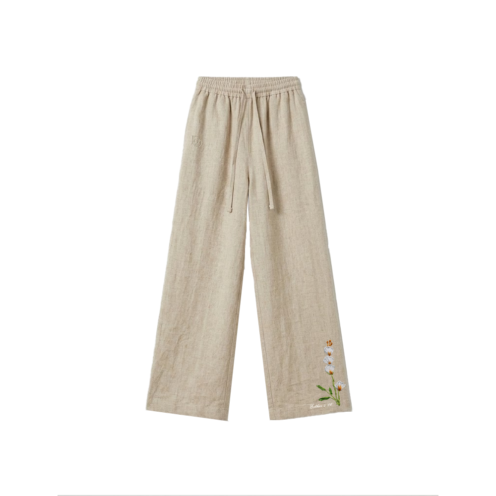 "For Such a Time" Wide Leg Linen Pants